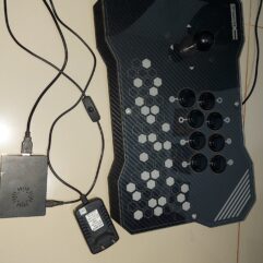 Raspberry pi 3b com cartao Sd 64gb e controle arcade
